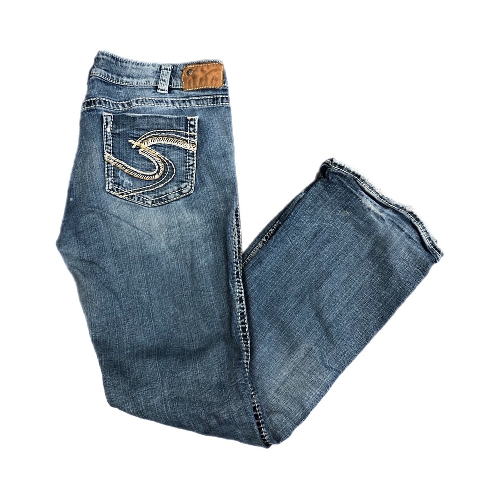 Silver Suki Jeans